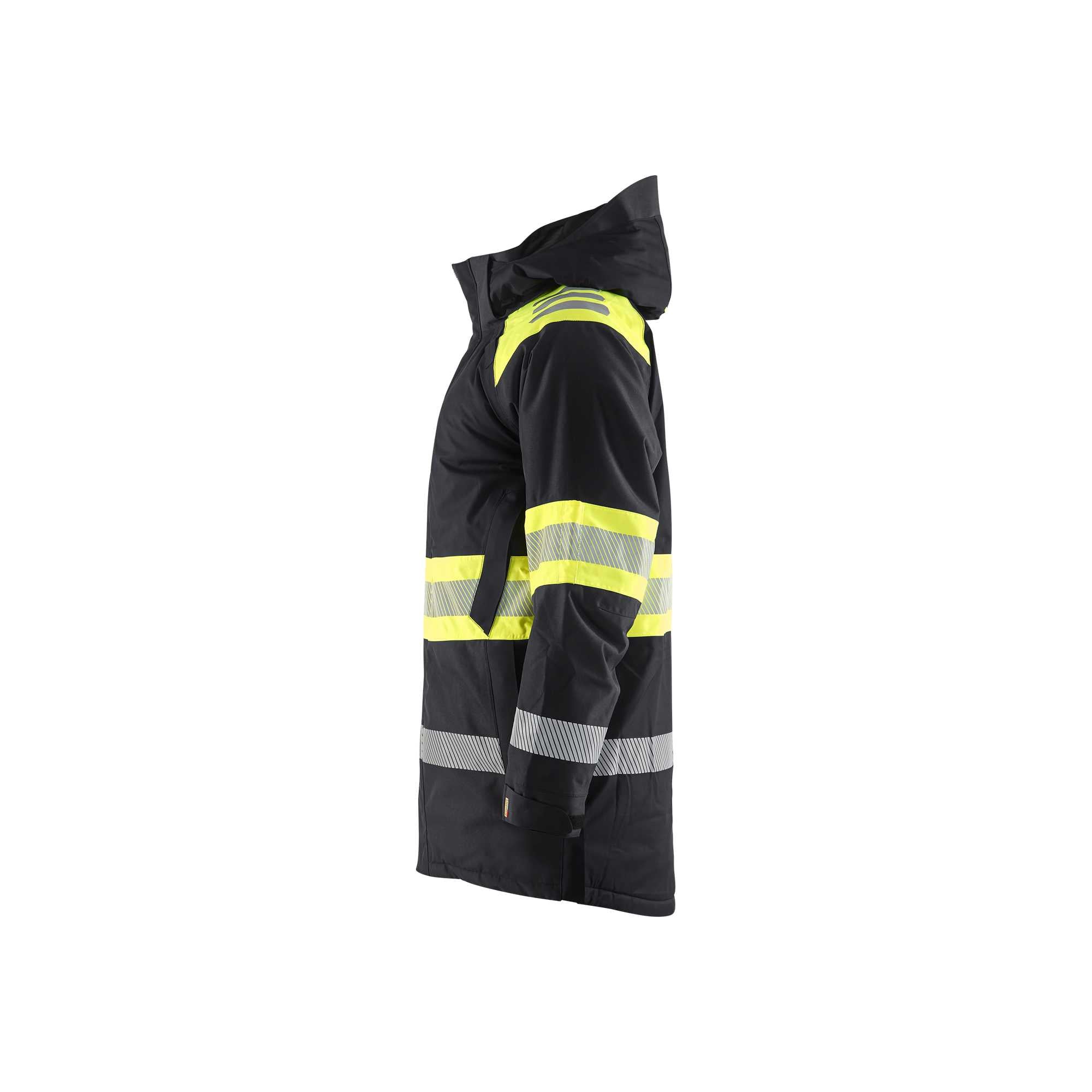 BLAKLADER 44851977 Hi Vis Winter Parka Parka Work Jacket MEN - Waterproof